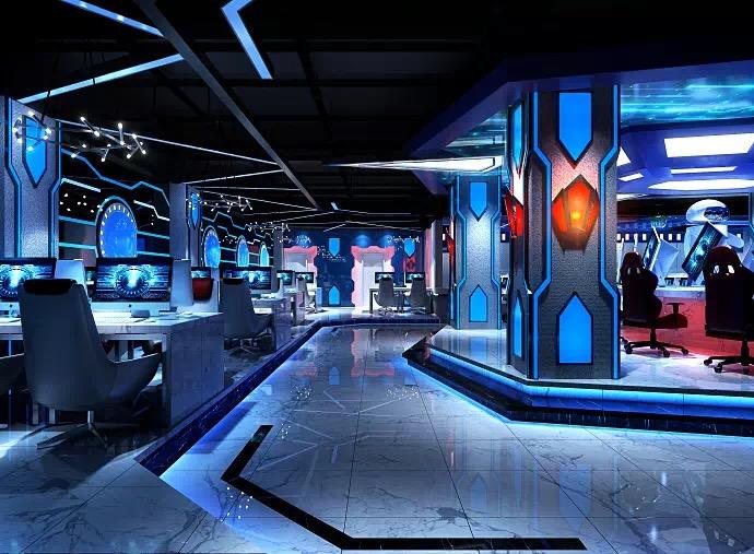 如何提升網(wǎng)咖裝修檔次？網(wǎng)咖設(shè)計效果圖