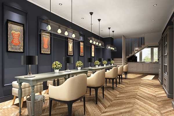 成都美甲店裝修設(shè)計(jì)及效果圖欣賞