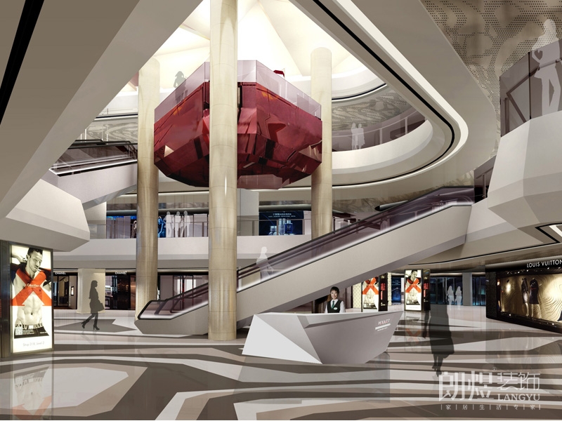 工裝案例-商場設(shè)計效果圖