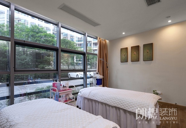 精致小型spa美容會所-工作區(qū)效果圖