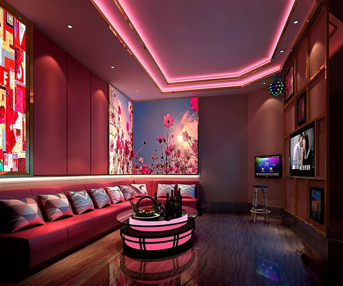 成都量販式KTV裝修設(shè)計效果圖