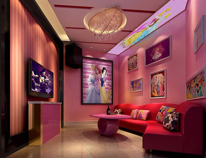 成都量販式KTV裝修設(shè)計效果圖