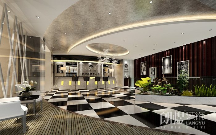 　　現(xiàn)代休閑會所裝修風(fēng)格圖片