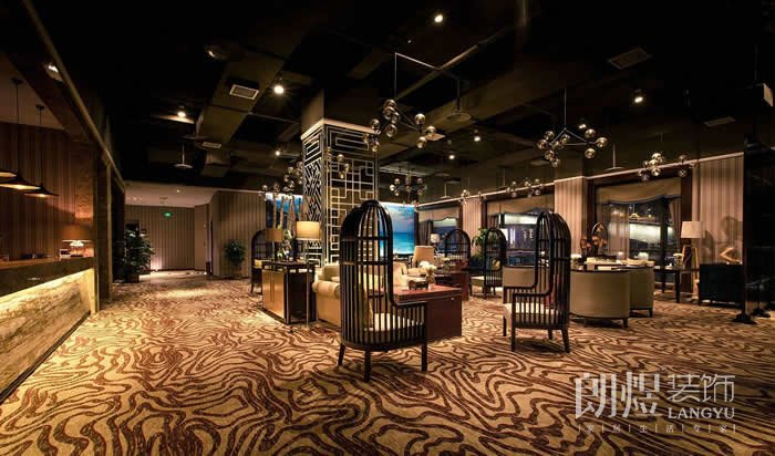 時(shí)尚型茶樓效果圖