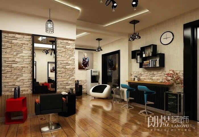 40平米理發(fā)店裝修設(shè)計