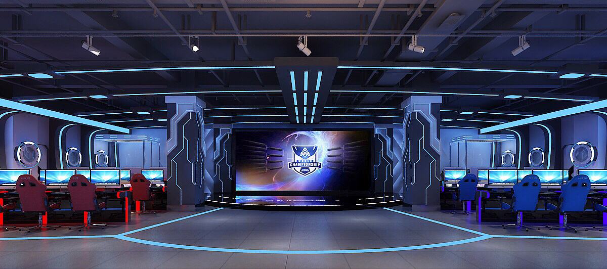 如何提升網(wǎng)咖裝修檔次？網(wǎng)咖設(shè)計(jì)效果圖欣賞