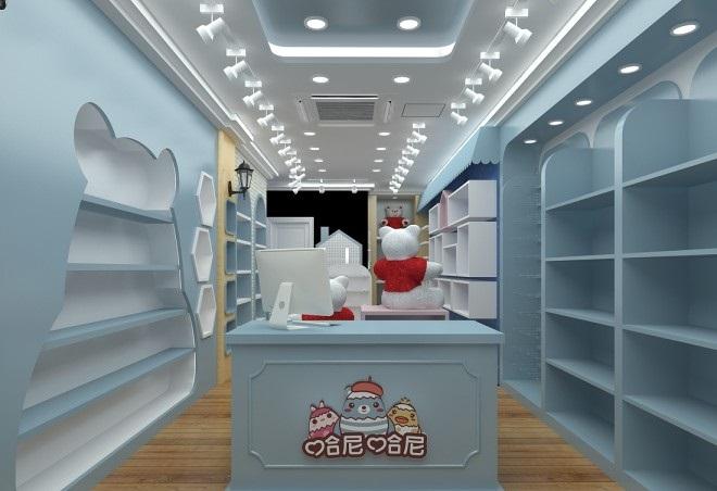 孕嬰店內(nèi)布置效果圖