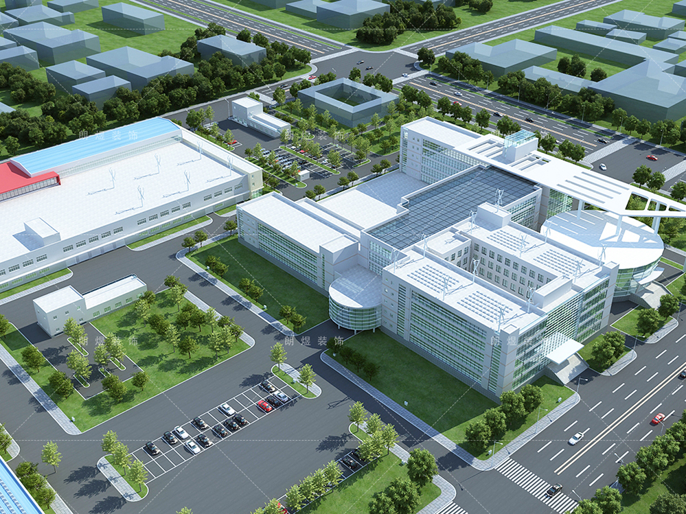 工業(yè)園區(qū)標(biāo)準(zhǔn)廠(chǎng)房裝修效果圖