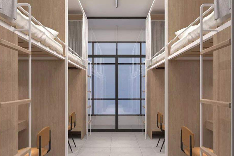 現(xiàn)代風(fēng)格廠房宿舍裝修效果圖