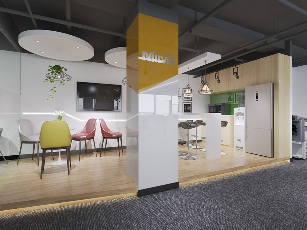 洽談區(qū)設計效果圖