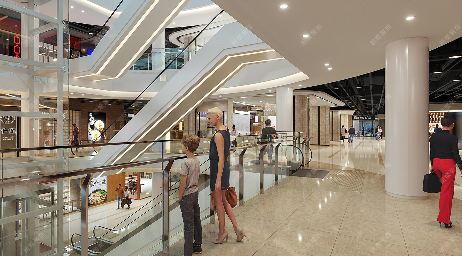 成都綜合購物商場(chǎng)裝修設(shè)計(jì)效果圖