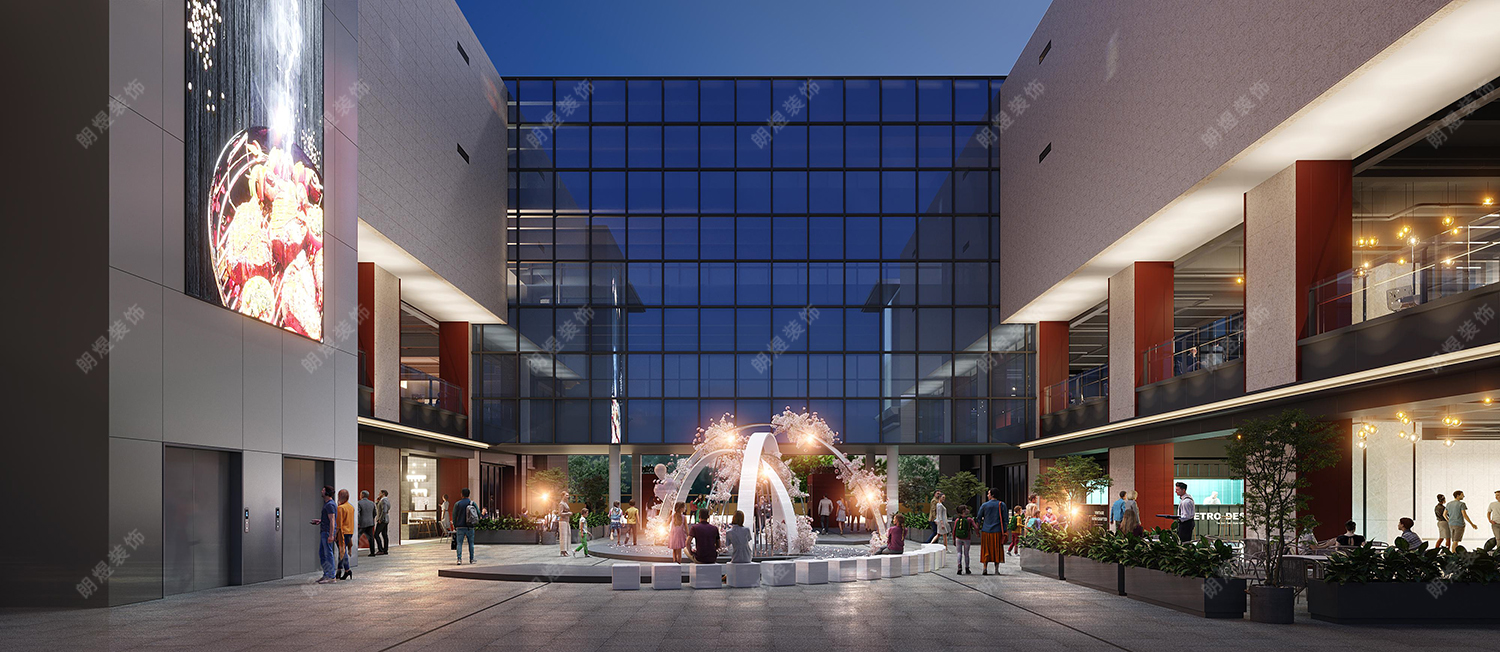 成都綜合購物商場(chǎng)裝修設(shè)計(jì)效果圖