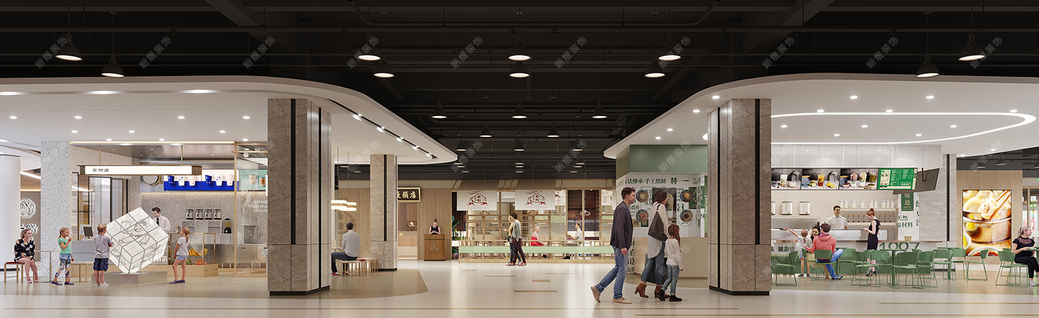 成都綜合購物商場(chǎng)裝修設(shè)計(jì)效果圖