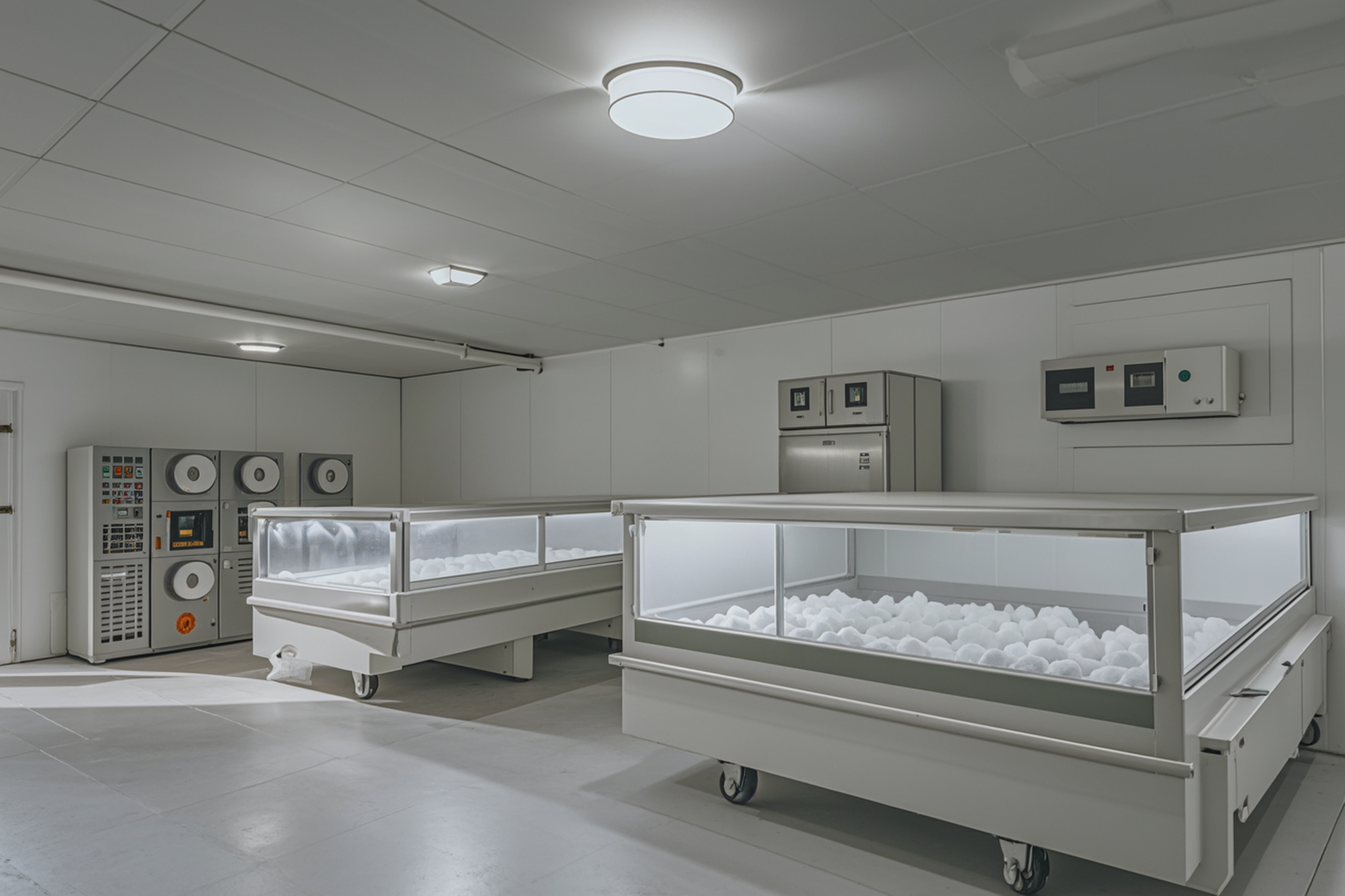 食品工業(yè)廠房裝修之冷凍庫圖片