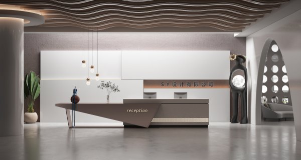 辦公室前臺背景墻裝修設(shè)計(jì)的黃金法則：