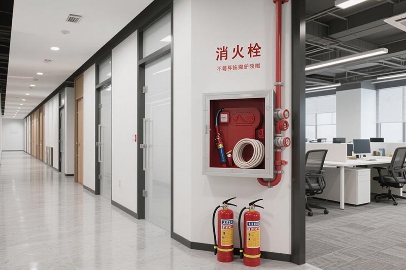辦公室內(nèi)消防設(shè)施的位置布局