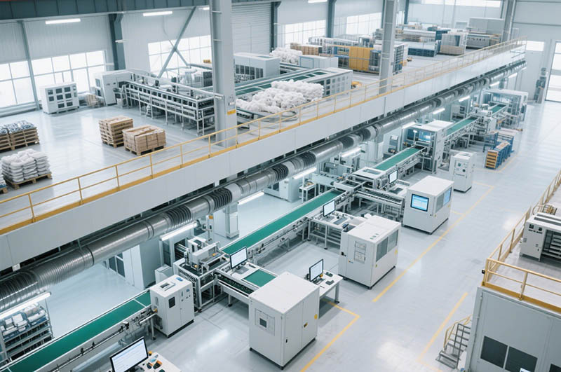 廠房生產(chǎn)線空間布局