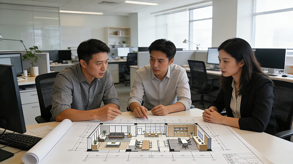 辦公區(qū)裝修設計規(guī)劃